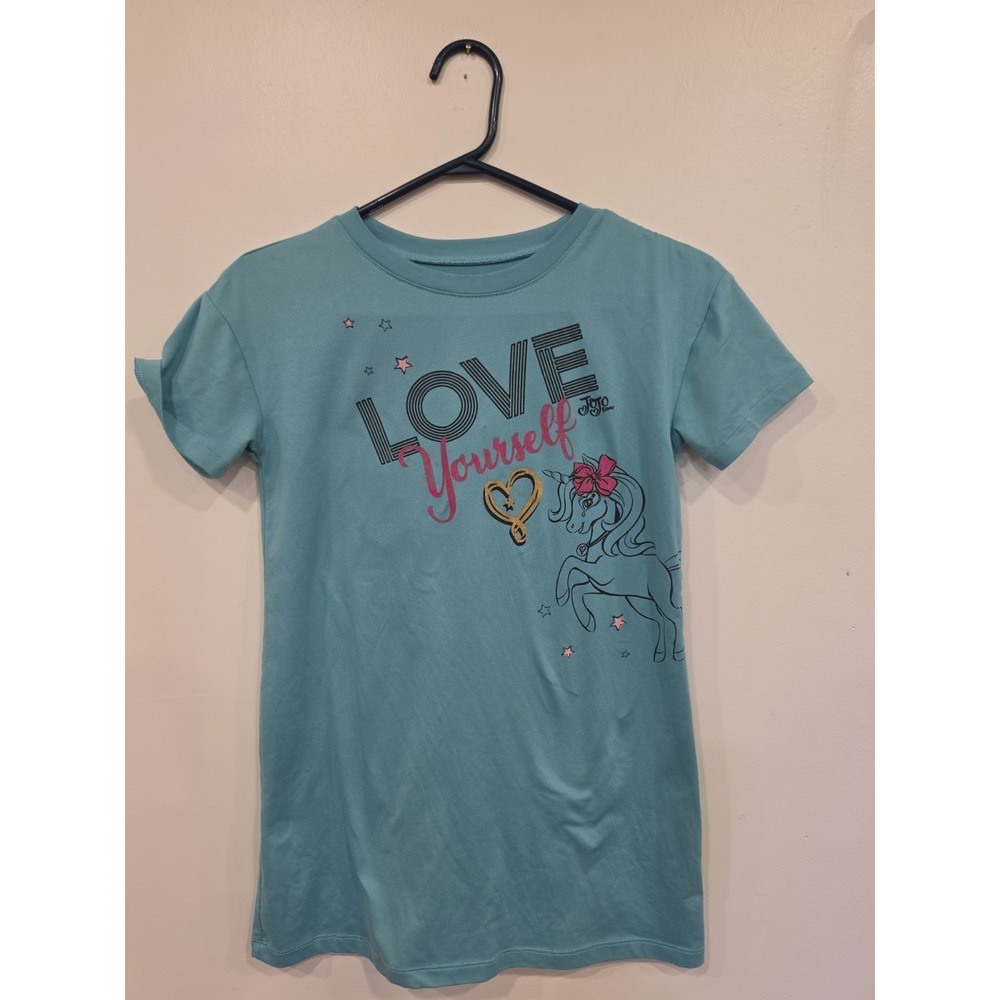 My Little Pony Youth Size Small 6/6x Short Sleeve T Shirt Blue Love Yourself